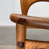 Danish pine chairs from the mid-century by Niels Koefoed for Glostrup, 1960s, set of 4.