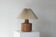 Vintage Scandinavian Table Lamp with Teak Base