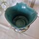 Antique ceramic macetero Barbotines Onnaing Siglo XIX Art Nouveau