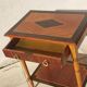 Table d'appoint ancienne console vintage antique marquetée