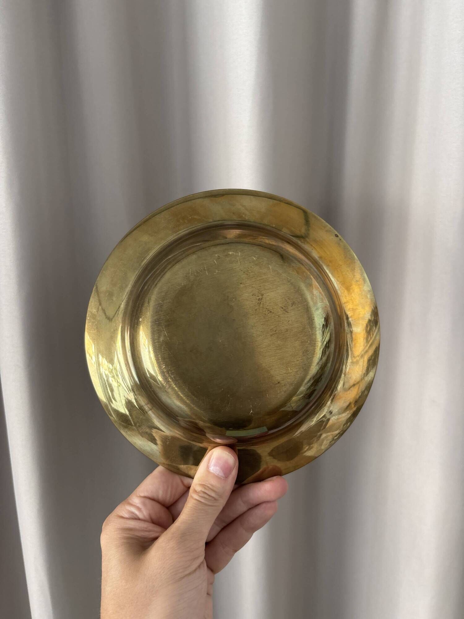 Vintage Brass Decorative Bowl / Catchall