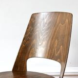 6 Baumann Mondor model teak chairs, 1960