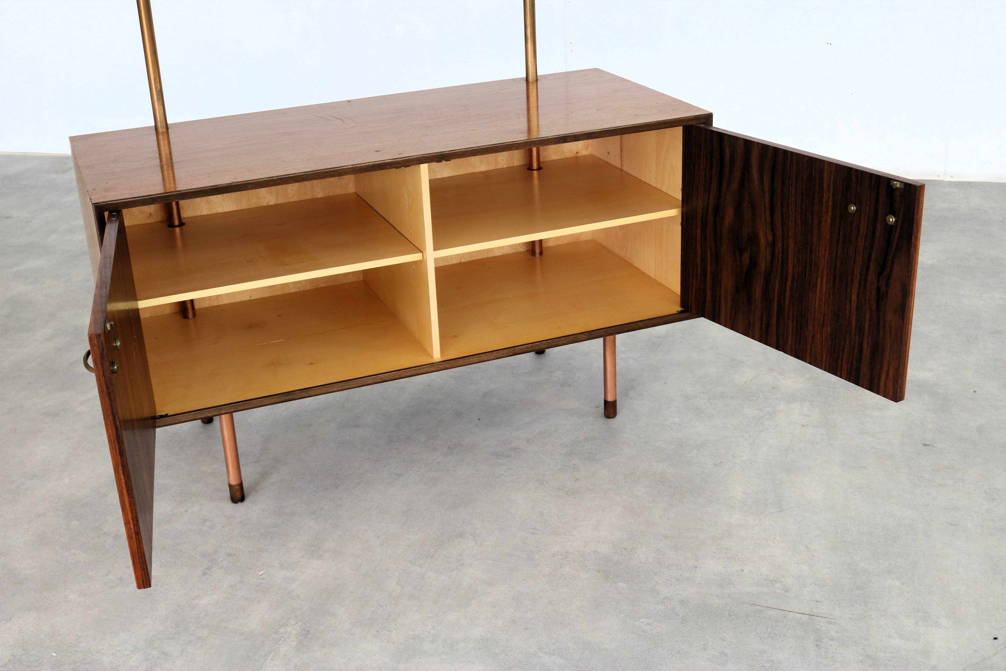 vintage bookcase | wall cabinet | 1960s | Swedish