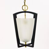Lanterne suspendue Kalmar Vienna en laiton, style milieu du siècle, Autriche, années 1950
