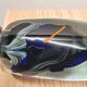 Murano type blue glass vase
