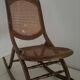 Vintage cane rocking chair