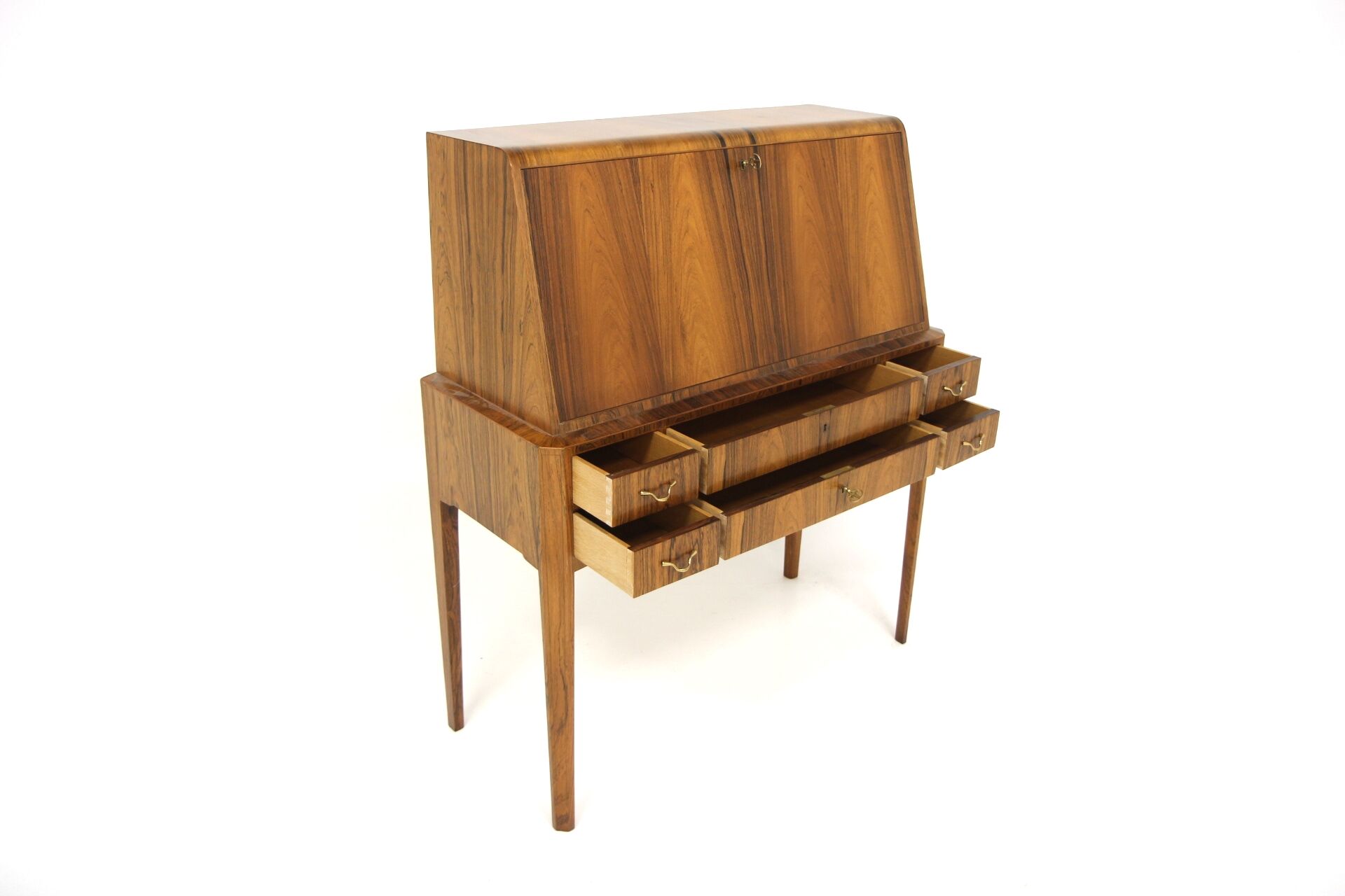 Secrétaire scandinave en palissandre, Suède, 1960