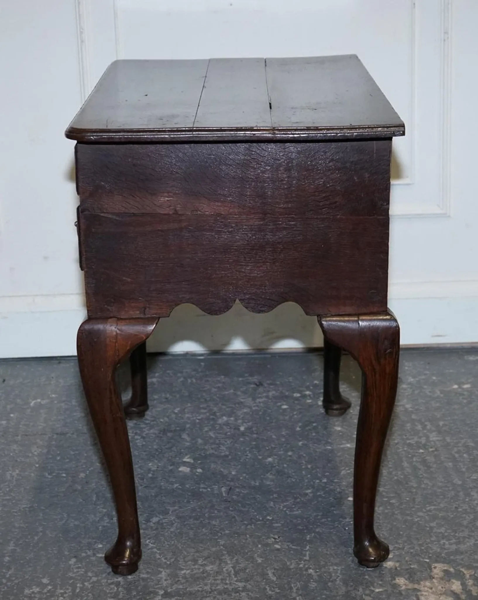 Antique Georgian Oak Desk, 1700s