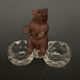 Pepper shaker with bear decoration Black Forest Black Forest early twentieth century