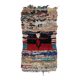 Tapis Marocain  Boucherouite coloré - 68 x 116 cm