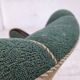 1960s, Danish armchair, green and beige furniture wool.