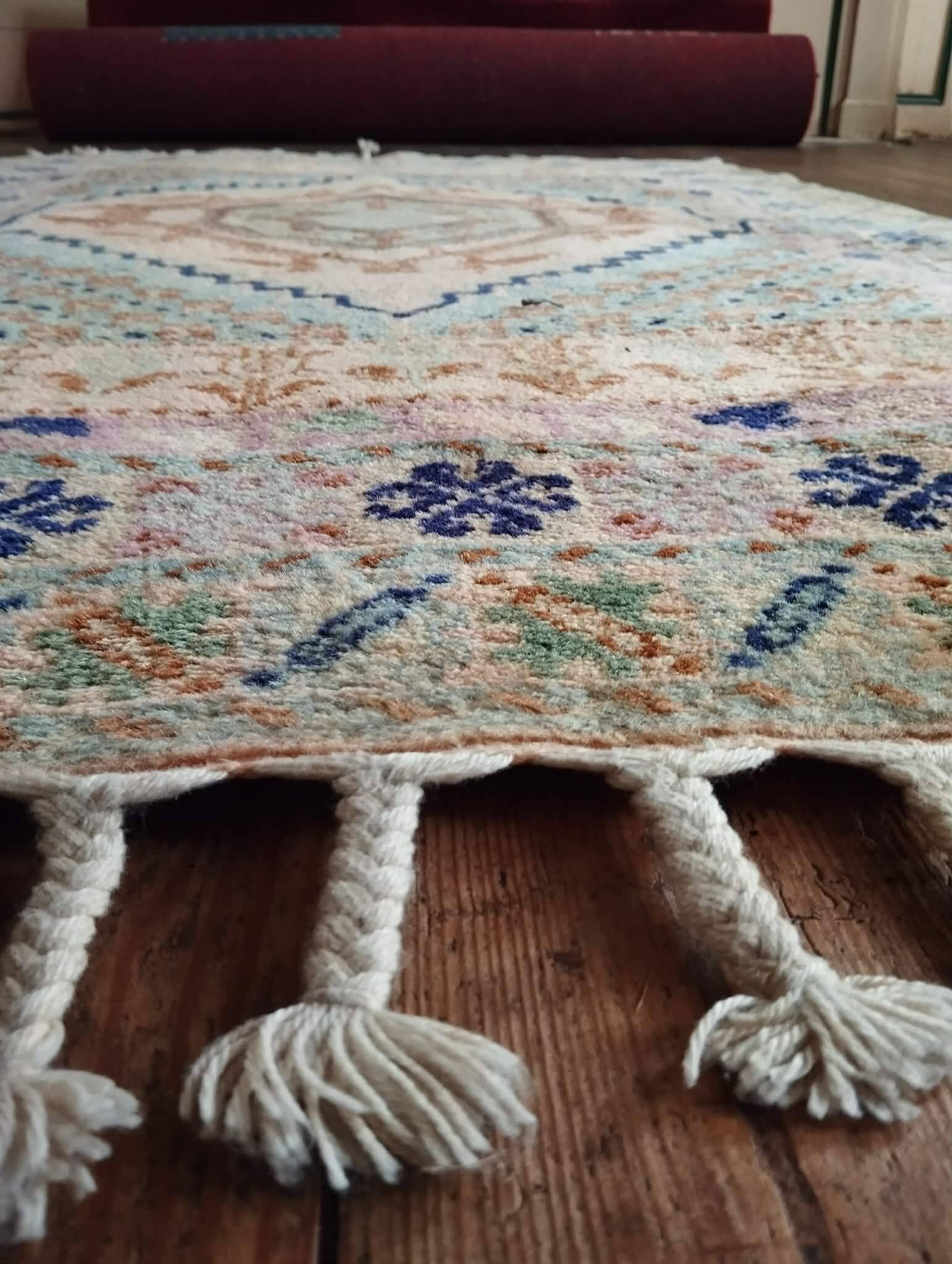 Handmade Berber rug Rabat 176x117