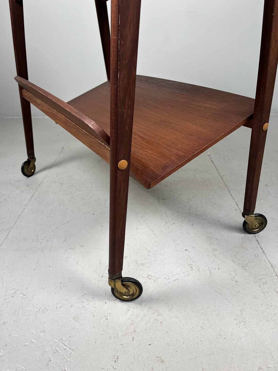 Vintage wooden trolley