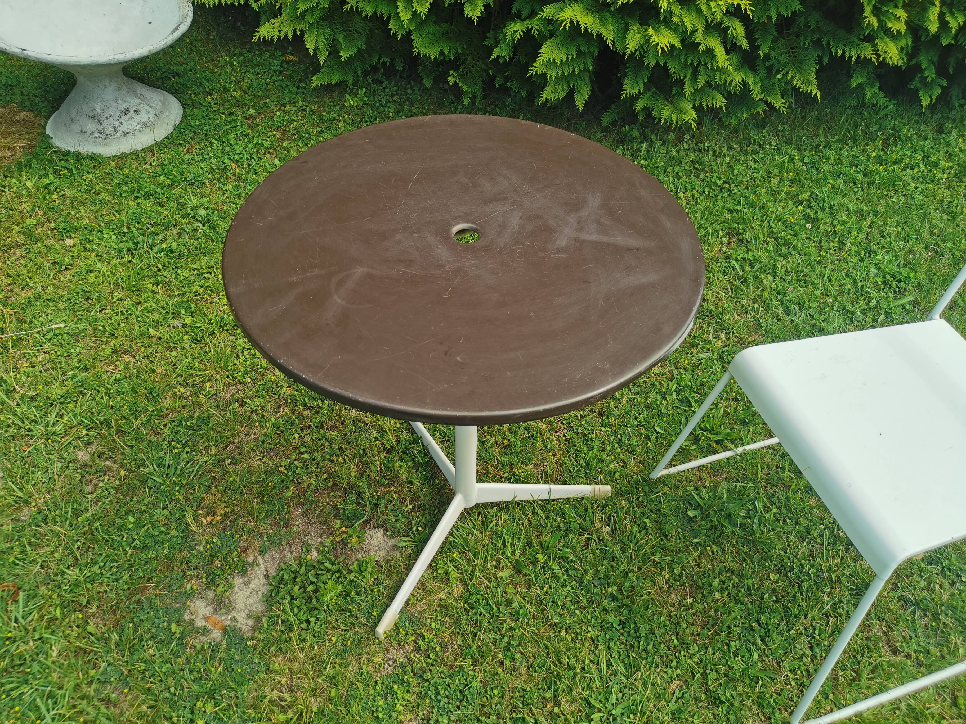 70s garden table, folding top
