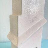Memphis Style Ceramic Vase Bastione by Florio Keramia