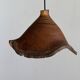 Small suspension in organic teak hat D30 H20
