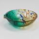 Art glass bowl or ashtray Murano signed Alfredo Barbini, Italy, 1970s.