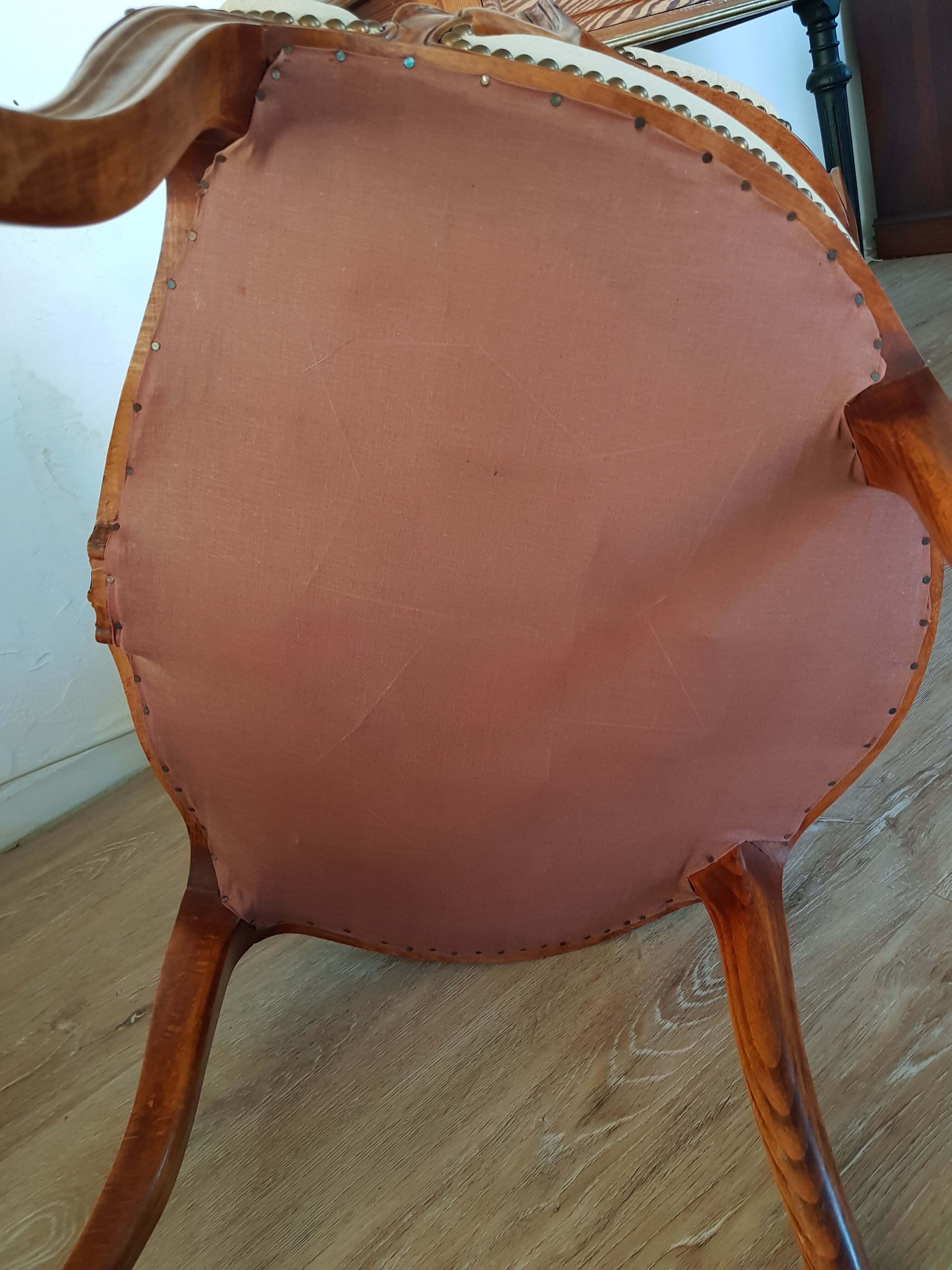 Fauteuil style Louis XV