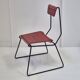 Set of 3 vintage 1950s chairs