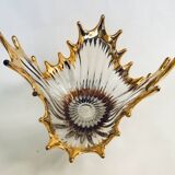 Bayel crystal bowl and gilding, 1950-60