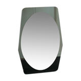 Tinted double mirror 80s size 66x43cm