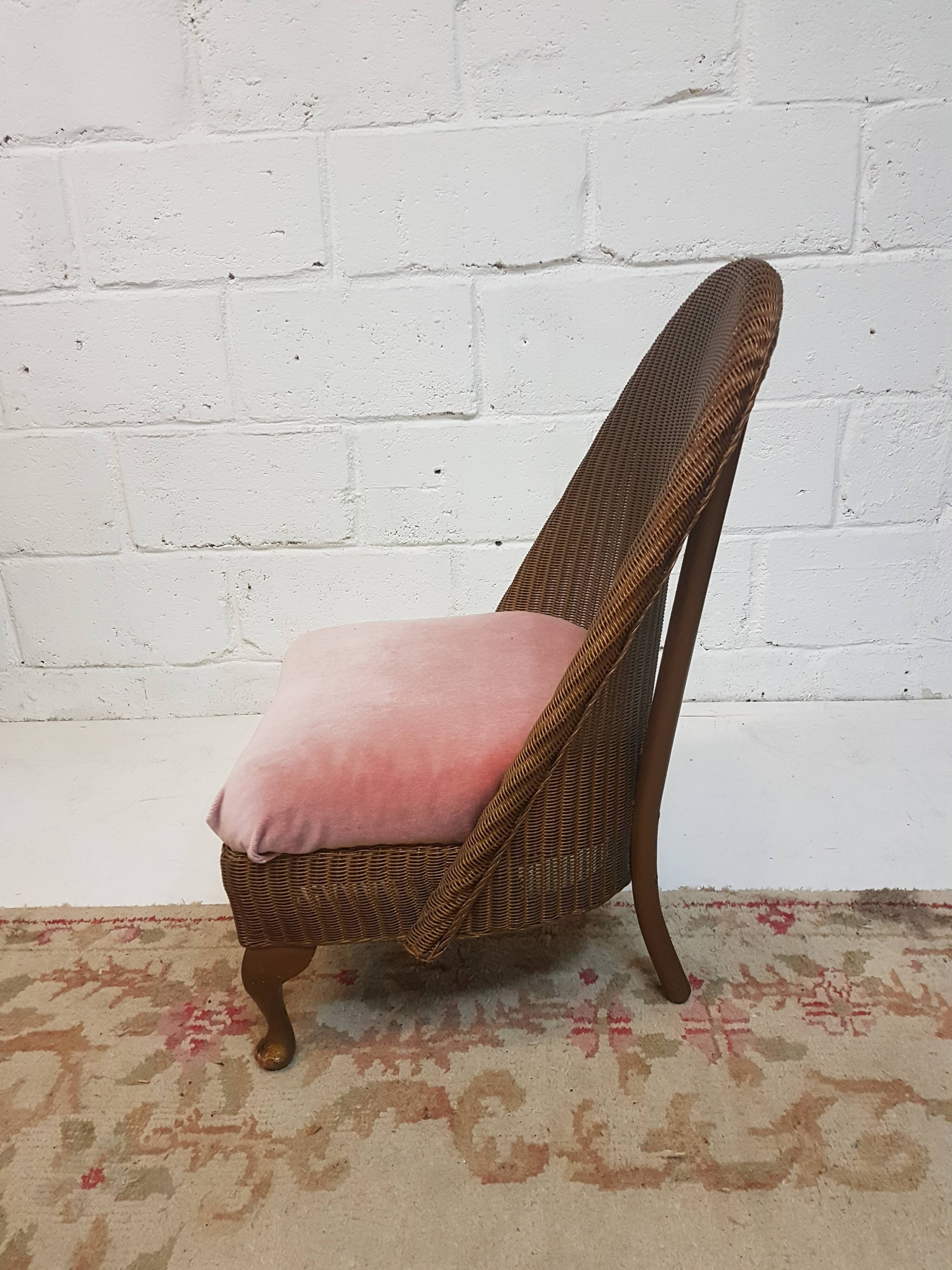 Lloyd loom armchair