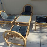 4 armchairs and 1 table Baumann argos