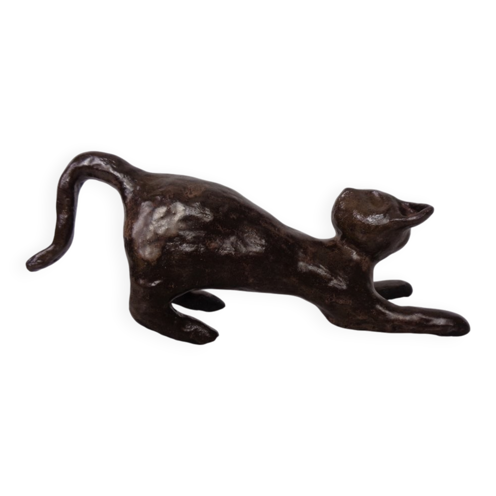 Large ceramic cat, Germany, 1960s