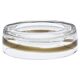 Timeless Murano glass valet tray in clear and brown glass 1970's