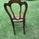 6 chaises cannées Louis Philippe