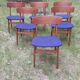 Mid century set of 6 teak dining chairs by Farstrup, Denmark 1960s