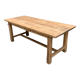 Christmas Pop-up 2022 - Raw oak farmhouse table #15