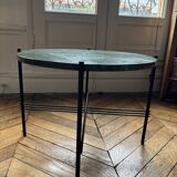 GUBI coffee table in green marble - TS Ø55
