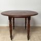 Walnut folding table 19th