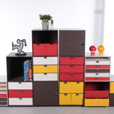 Vintage Palaset Palanox Modular Storage Boxes Set of 12, Made by Treston Oy, Finland 1972