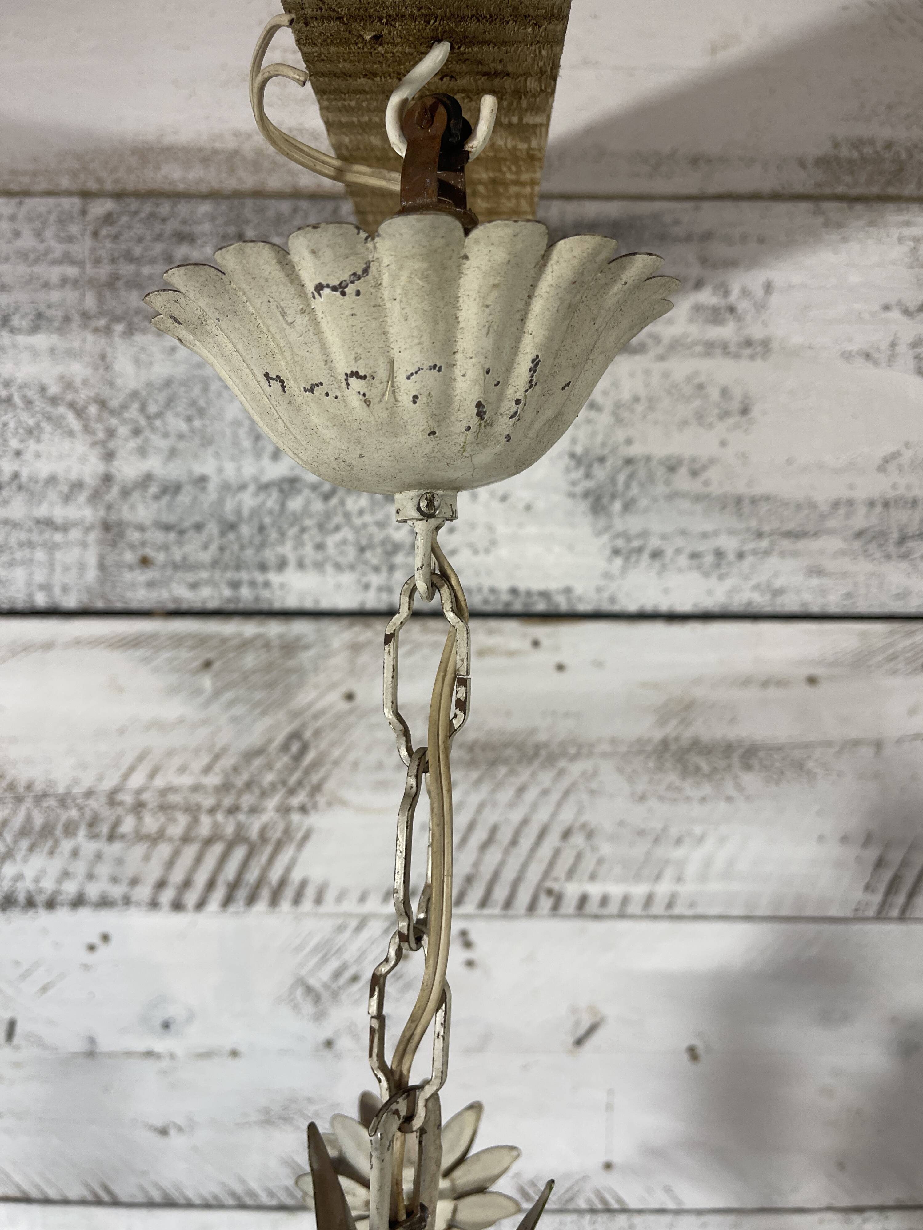 Antique daisy chandelier