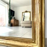 Antique Louis-Philippe mirror with pediment