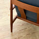 Fauteuil en teck par Grete Jalk pour France & Son, design danois, 1950er