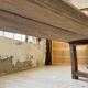 Table de ferme travail pin 1950 220cm