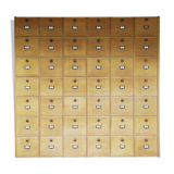 Meuble de notaire 42 clapets en bois