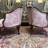 Paire de fauteuils Louis XV - Rocailles