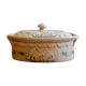 Terrine alsacienne en terre cuite ocre