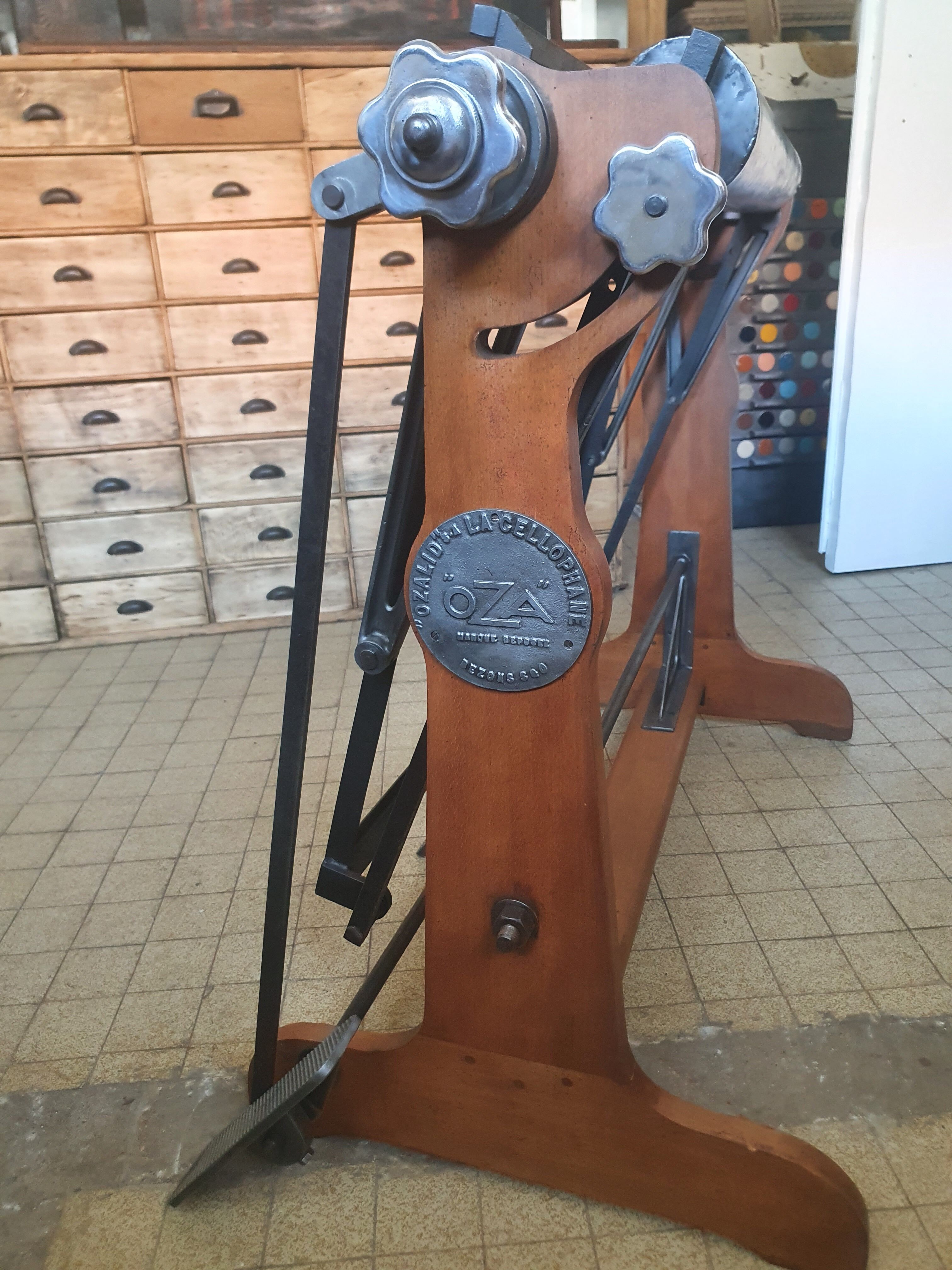 Architect drawing table OZA "La Cellophane" Ozalid Bezon 1920