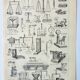 Old engraving 1898, Old balance, seesaw • Lithograph, original illustration