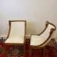 Pair of Chairs Rising Swan Collar Restoration Period