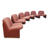 Ensemble de salon au design vintage Chaises Alky Giancarlo Piretti Artifort