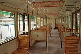 Former 2-seater sprague seat of the paris metropolitan - circa 1920.