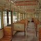 Former 2-seater sprague seat of the paris metropolitan - circa 1920.