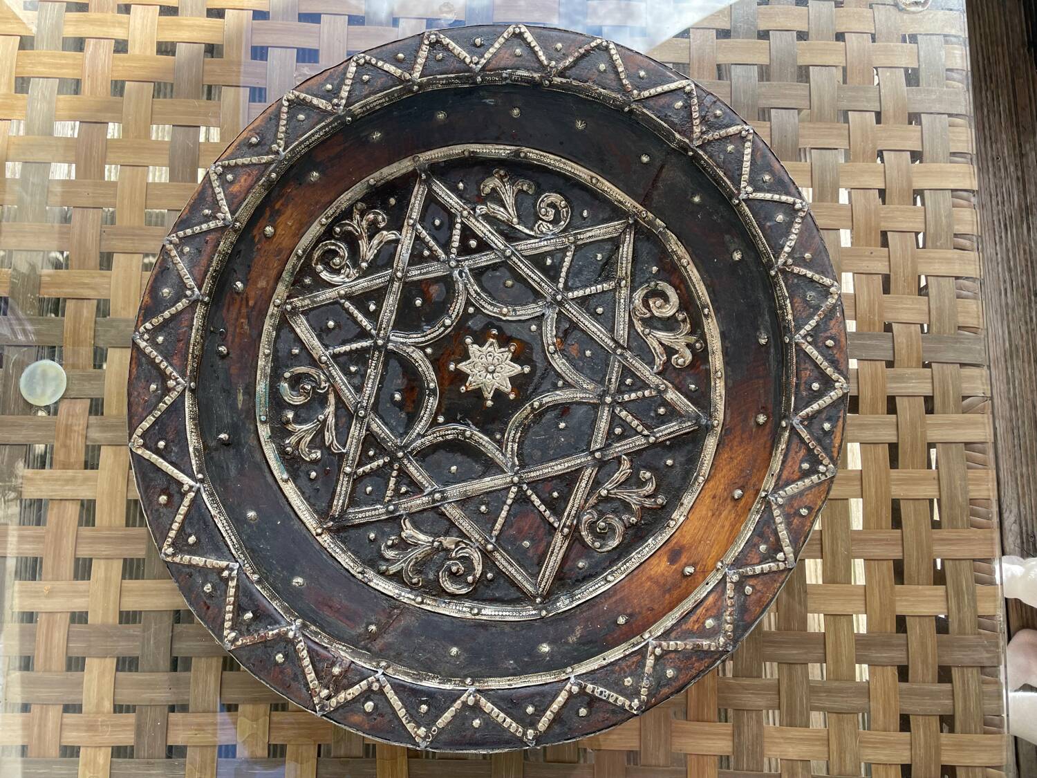 Berber wooden bowl