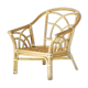 1970s vintage bamboo garden armchair